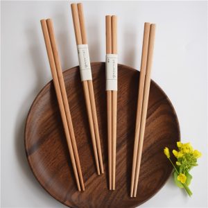 Japanese Natural Pointed Wood Sushi Chopsticks